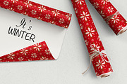 Snowflakes, a Pattern Graphic by Lidiebug (Thumbnail 3 of 9)