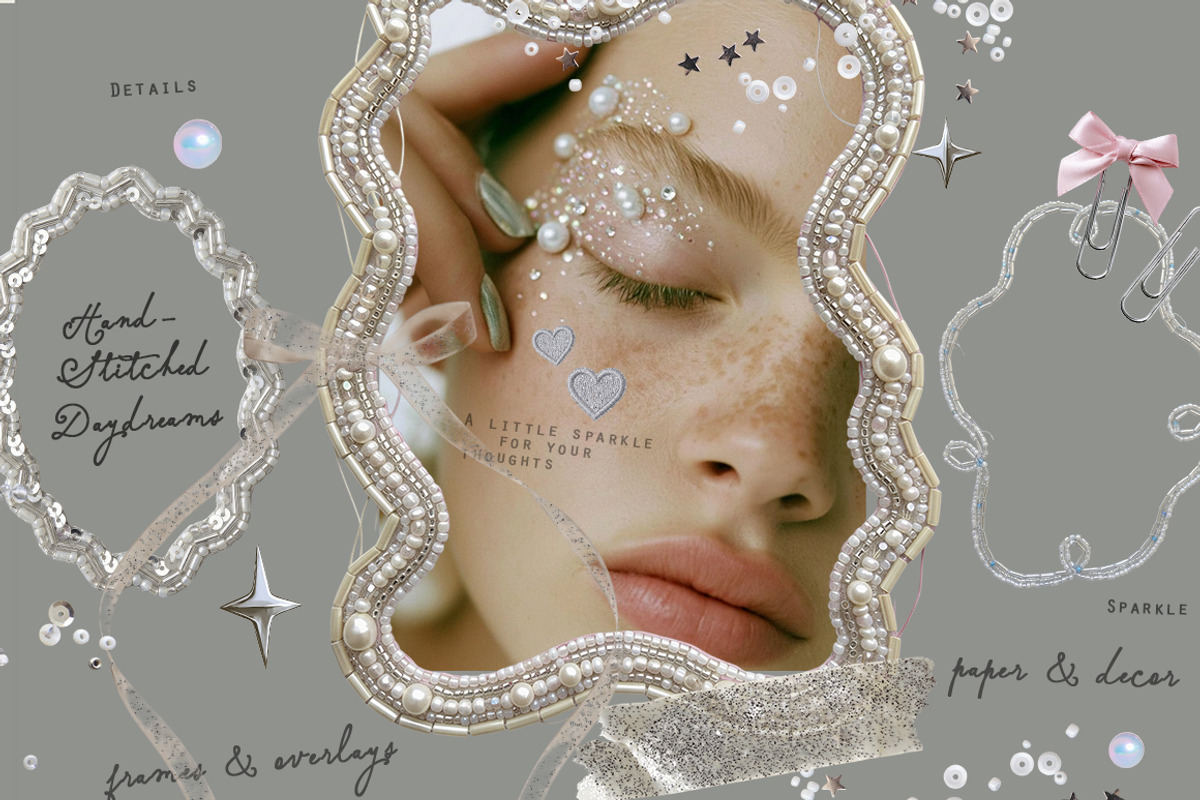 Hand-Stitched Daydreams Mixed Media, an Object Graphic by 60secondsArt (Photo 8 of 11)