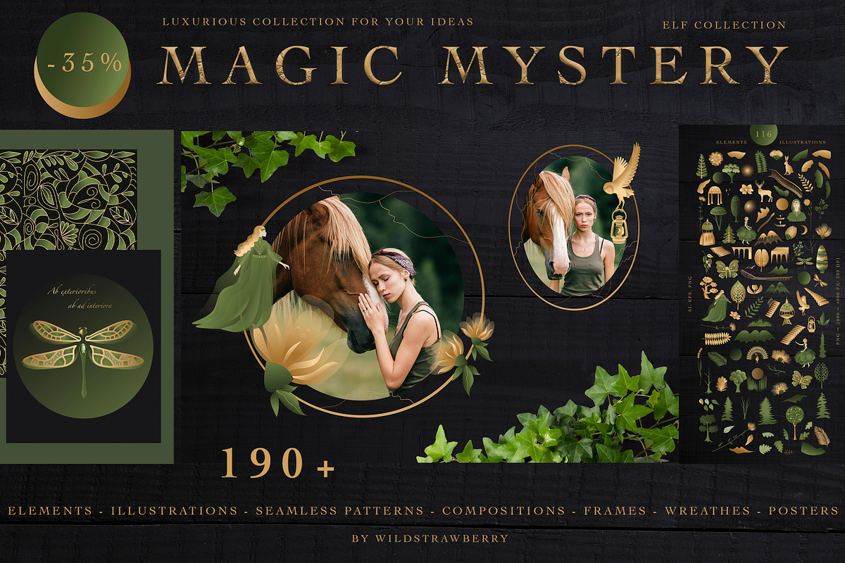 Bestsellers Bundle1000+, an Illustration by WildStrawberry Magic (Photo 2 of 22)
