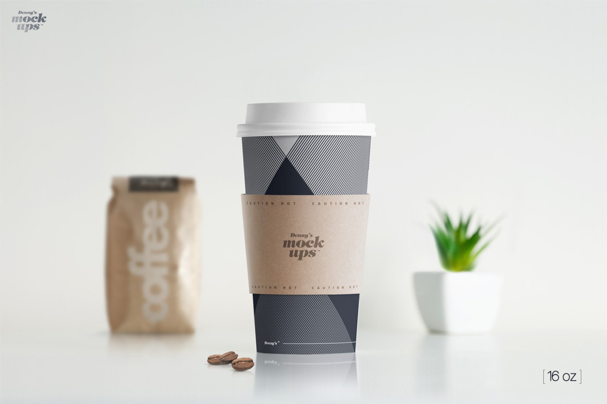 Paper Cup Mockup, a Cups & Container Mockup by Denny's Mock-ups (Photo 3 of 7)