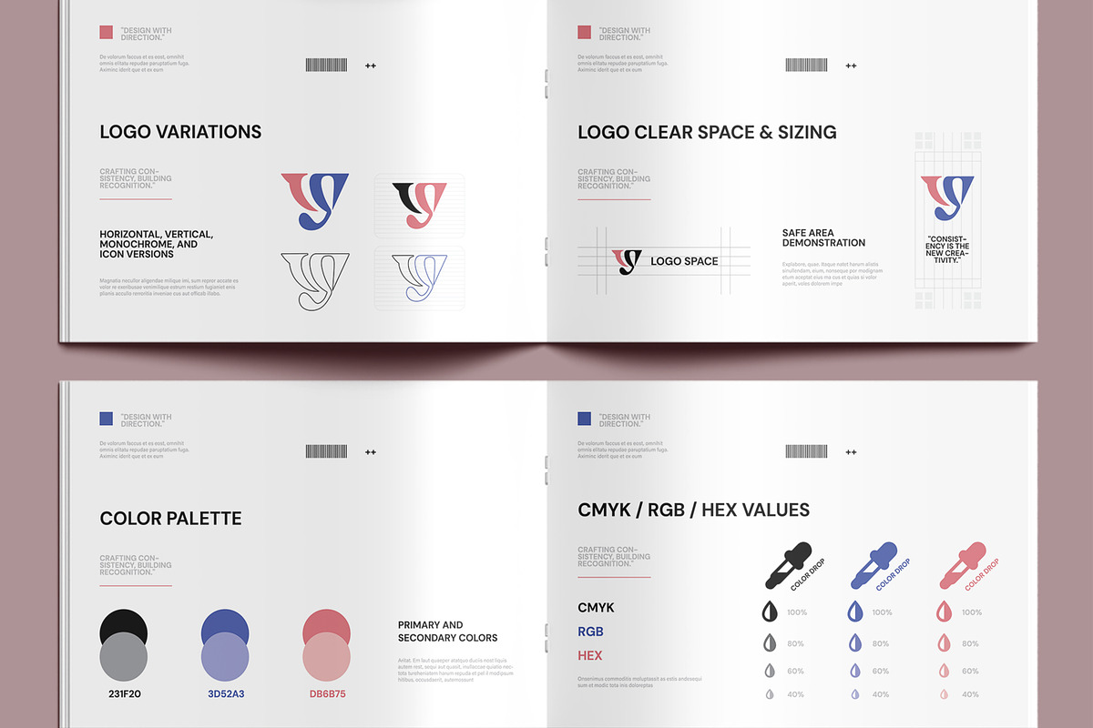 Minimalist Brand Identity Guideline preview 2