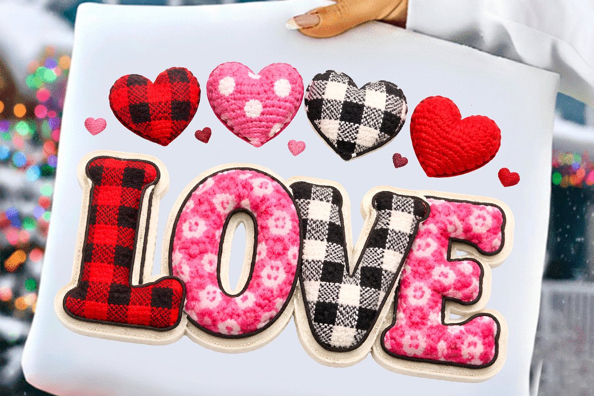 Valentine’s Day Heart LOVE PNG, an Illustration by DreamCafeArt (Photo 7 of 8)