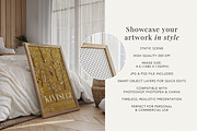 Boho Modern Frame Mockup, a Mockup by Paper Flowers Studio (Thumbnail 3 of 4)