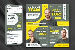 We'are Hiring Social Media Template, a Social Media Template by Boostock