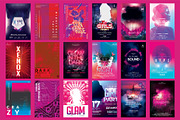 45 Glow Flyer Bundle, a Social Media Template by PopotLane (Thumbnail 3 of 4)