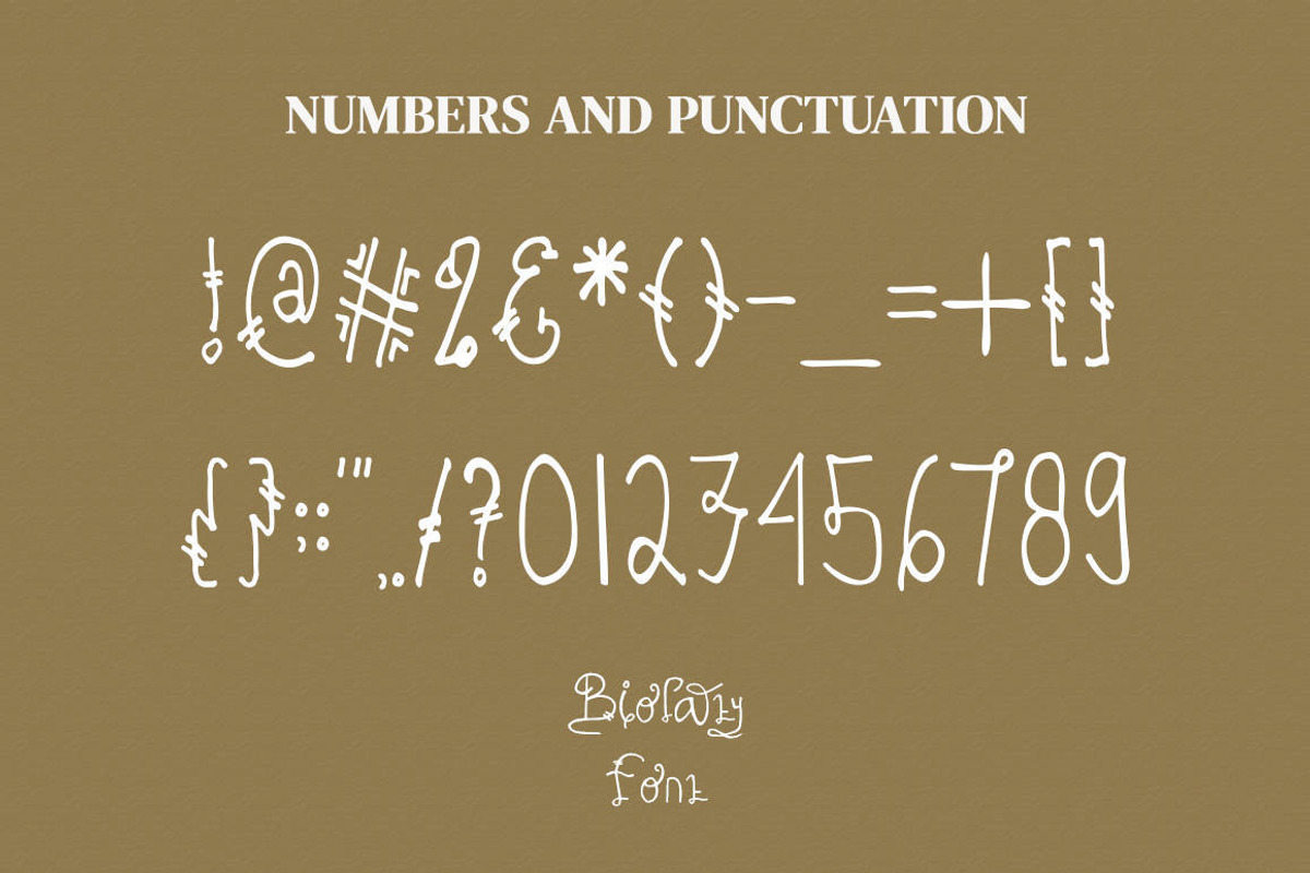 Biolati - Cute Handwritten Font, a Script Font by Naistudio (Photo 4 of 7)