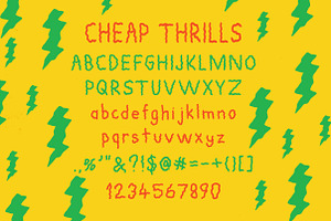 Cheap Thrills Font