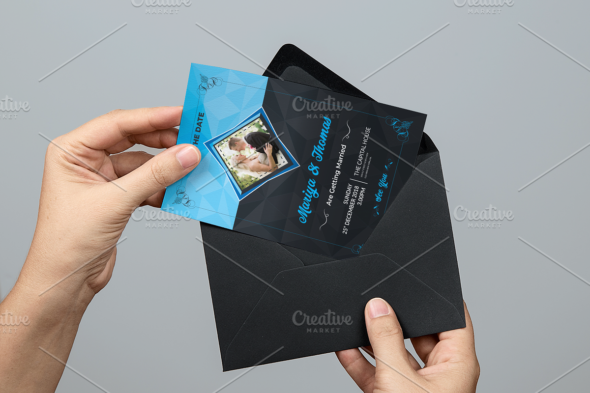 Wedding Invitation Card Template, a Templates & Theme by Design_Creator (Photo 2 of 8)