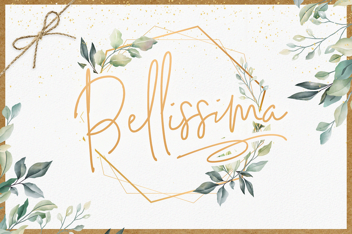 Bellissima Signature Script Font