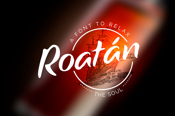 Roatan a font to relax the soul preview 7