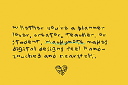 Hackynote – Playful Note Font, a Handwritten Font by TypeTasty Font (Thumbnail 10 of 10)