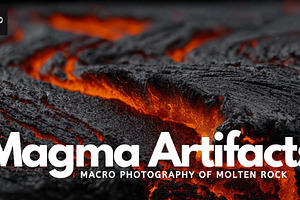 Magma Artifacts – Macro Wallpapers, an Abstract Photo by Virgo Studio