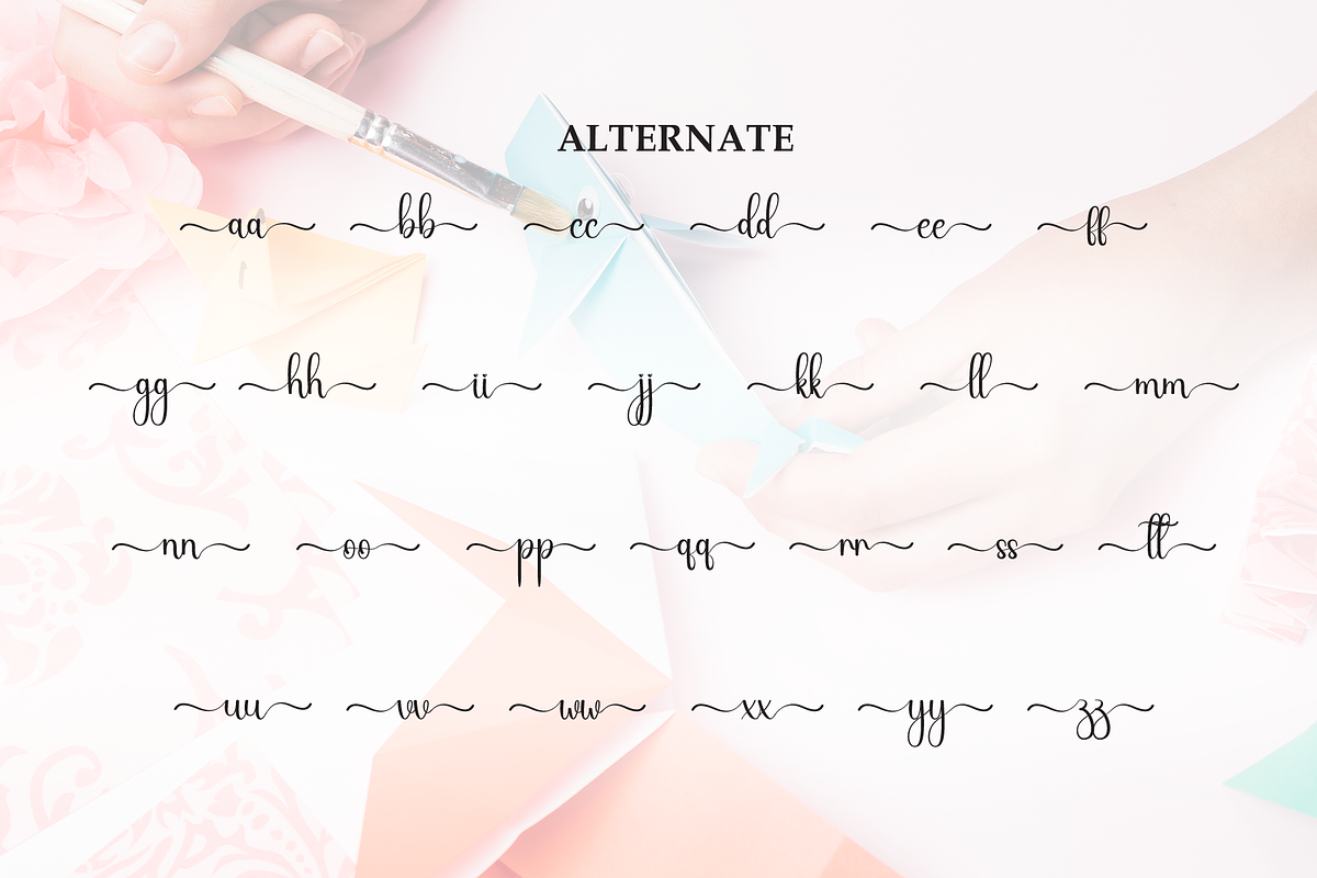 Handmade | Script Font, a Handwritten Font by Scratchones (Photo 8 of 9)