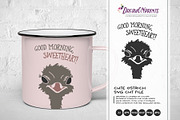 The Quirky Animals | Funny SVG Set, an Animal Illustration by DreamONprints (Thumbnail 6 of 19)