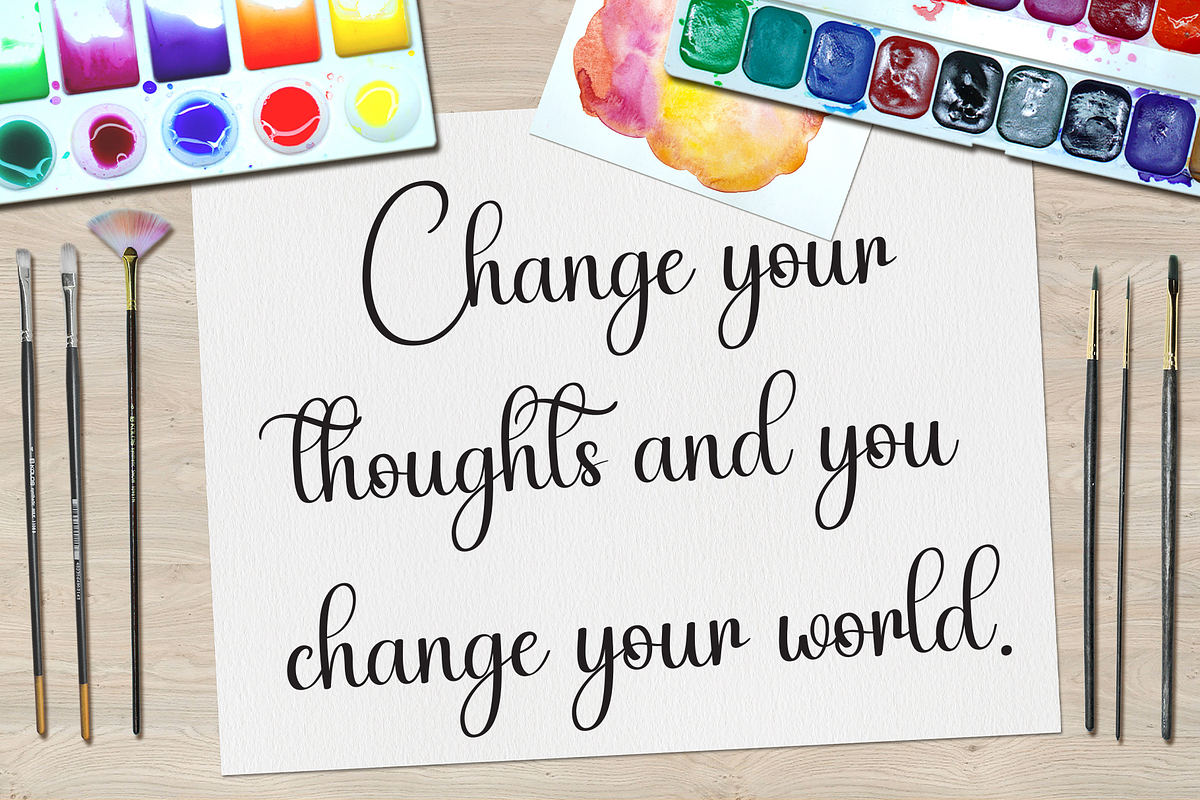 Maylove | Script Font, a Handwritten Font by Scratchones (Photo 4 of 9)