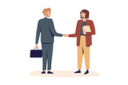 Business partnership concept set, a Work Illustration by Good Studio (Thumbnail 3 of 7)