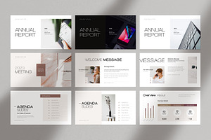 Annual Report PowerPoint Template