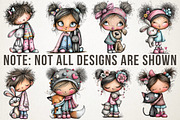 Charming Human and Animal Love Clipa, an Illustration by RobertsArt (Thumbnail 4 of 7)