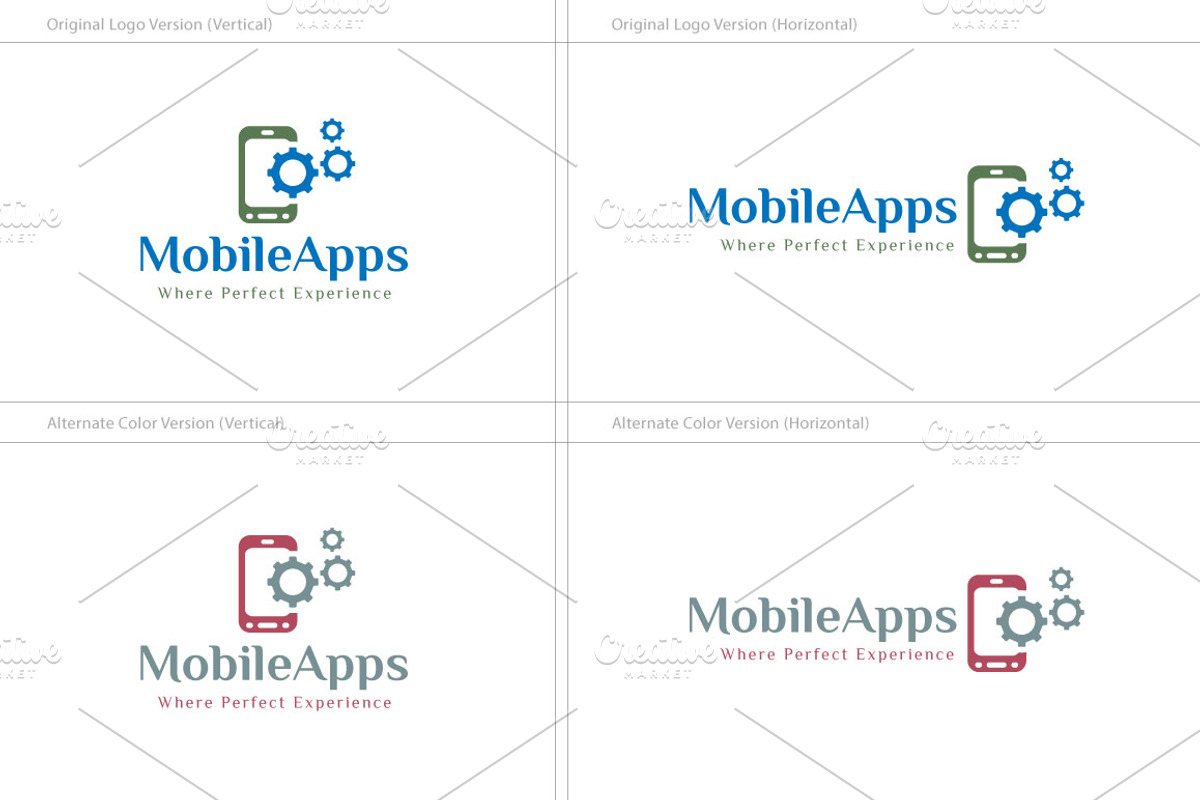 Mobile Apps Logo, a Branding & Logo Template by ArtFusion (Photo 4 of 5)