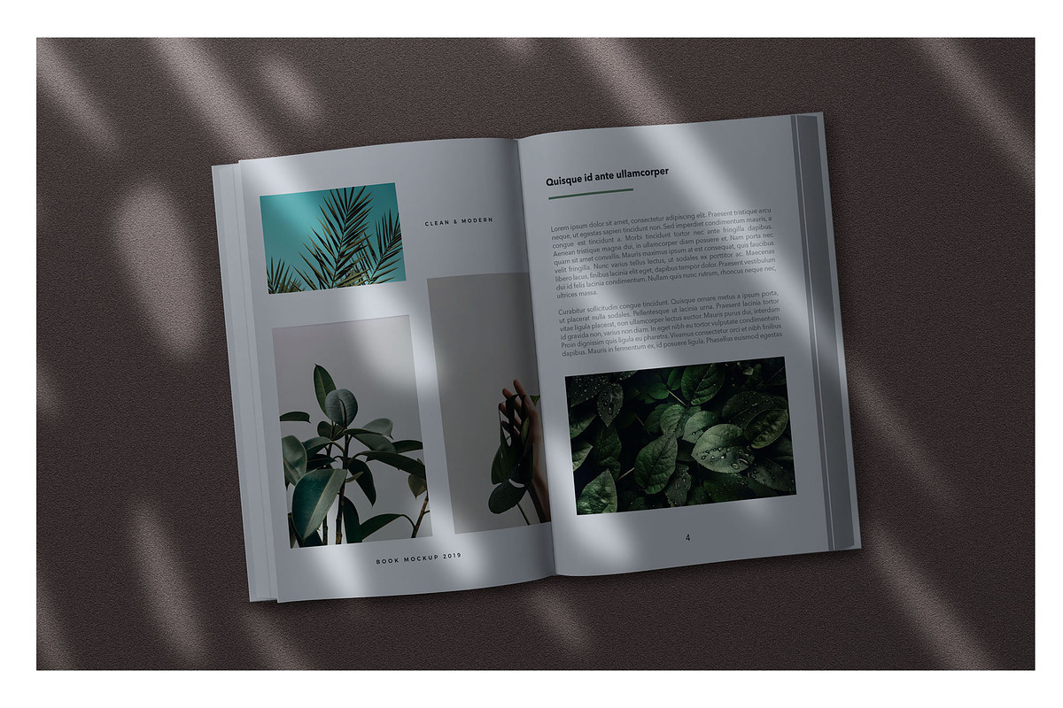 Moody Book Mockup Collection, a Print Template by AndrewPixel (Photo 8 of 11)