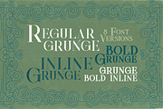 Quadro - Display Font, a Serif Font by JumboDesign (Thumbnail 2 of 7)