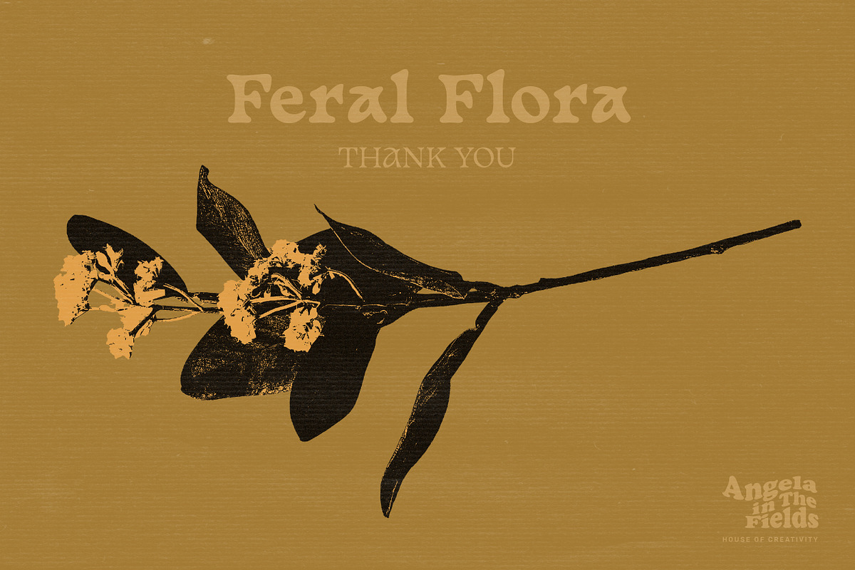FERAL FLORA Collage Elements, an Object Graphic by angelainthefields (Photo 12 of 12)