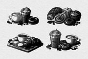 Vintage Coffee & Bakery Engraving, a Food Illustration by Kaizla03 (Thumbnail 3 of 4)