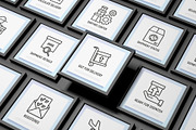 Express Delivery | 16 Thin Line Icon, an Outline Icon by Alex Blogoodf (Thumbnail 2 of 11)