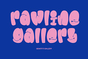 Jamboo Fat Bubble Display Font, a Handwritten Font by Maulana Creative (Thumbnail 3 of 5)