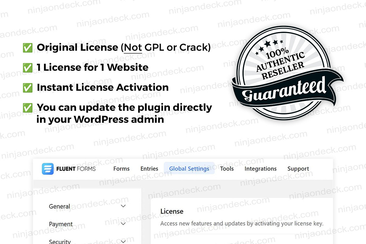Fluent Forms Pro Official License preview 2