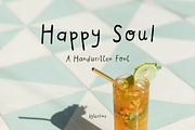 Happy Soul Handwritten Font, a Handwritten Font by byherline (Thumbnail 1 of 3)