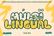 Fluffy Blitz - 2 Graffiti Bubble, a Sans Serif Font by Pandeka Studio (Thumbnail 8 of 9)