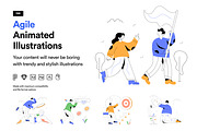 198 Agile Animated Illustrations, an Education Illustration by Vectors Market (Thumbnail 1 of 11)