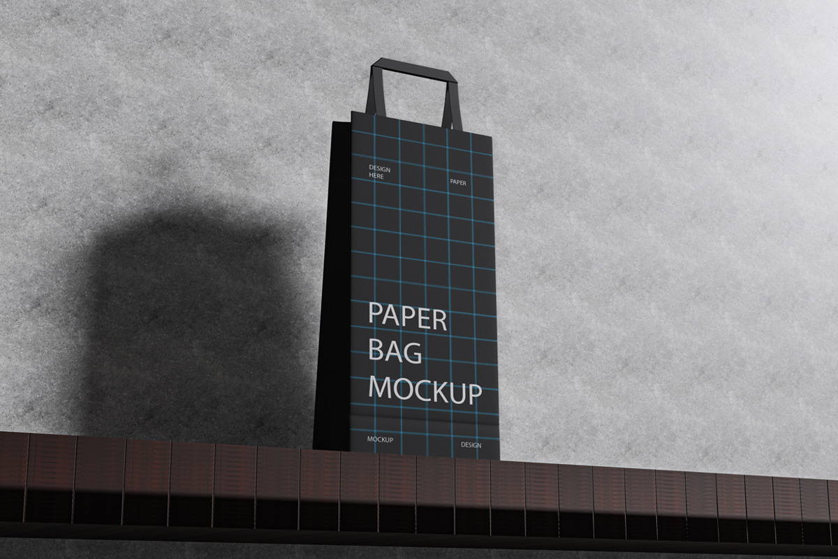 Shopping bag mockup, a Packaging Mockup by Creative_A23 (Photo 4 of 4)