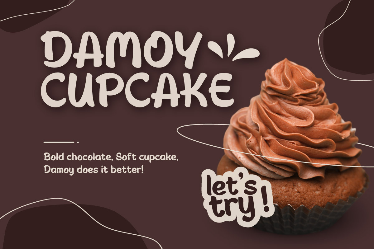 Lawuh Gorie - Food Display Font, a Handwritten Font by twinstd (Photo 4 of 9)