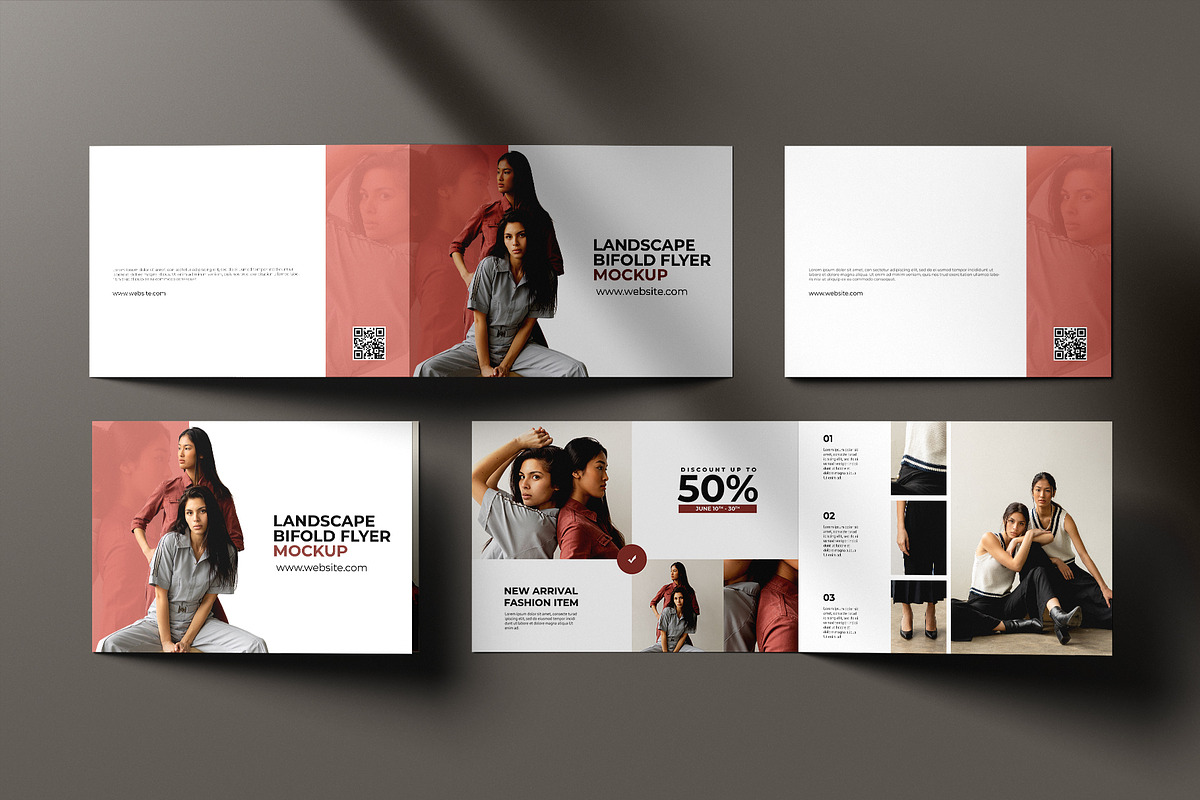 Bifold Brochure Mockup, a Books & Magazine Mockup by Mockup Supper (Photo 11 of 13)