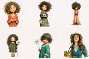 Children Clipart Mega Bundle, a Seasonal Illustration by CreationArt (Thumbnail 2 of 7)