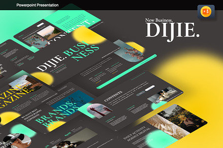 Dijie - Business Branding Powerpoint
