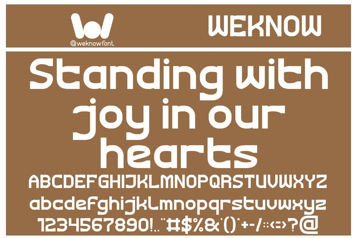 Mighty Love font, a Sans Serif Font by weknow (Photo 4 of 8)