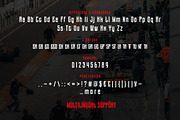 Throlacon - Condensed Racing Font, a Sans Serif Font by twinstd (Thumbnail 9 of 9)