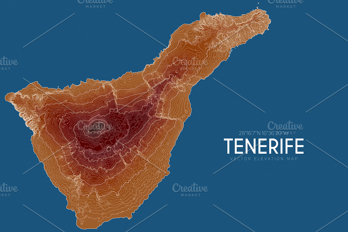 Canary Islands Maps, an Object Graphic by GarryKillian (Photo 6 of 7)