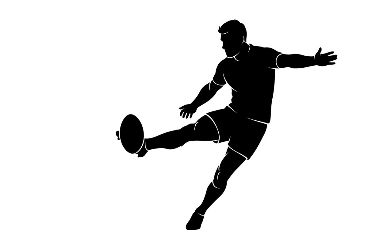 Rugby Player Silhouette Pack, an Illustration by Amazin_art (Photo 31 of 31)