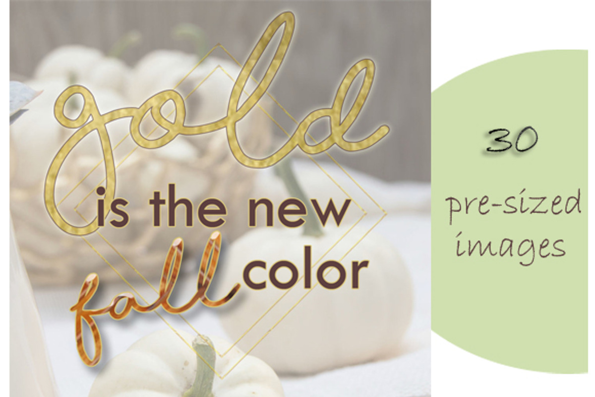 White Pumpkin Instagram Overlays, a Social Media Template by lovemyHappyVibes (Photo 2 of 4)