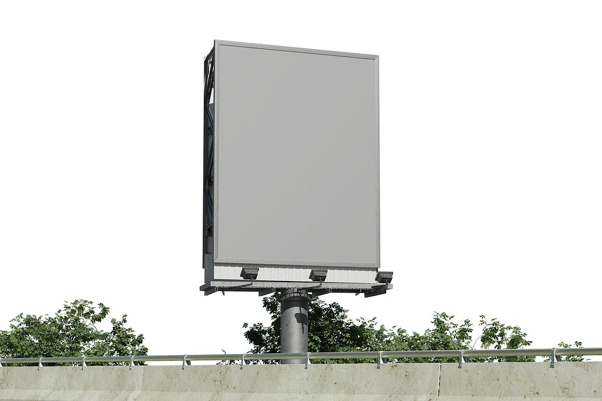 Billboard Mockup, an Advertising Mockup by mockupbuys (Photo 2 of 3)