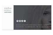 10 Email signatures - modern items, a Templates & Theme by Renovatio (Thumbnail 3 of 5)