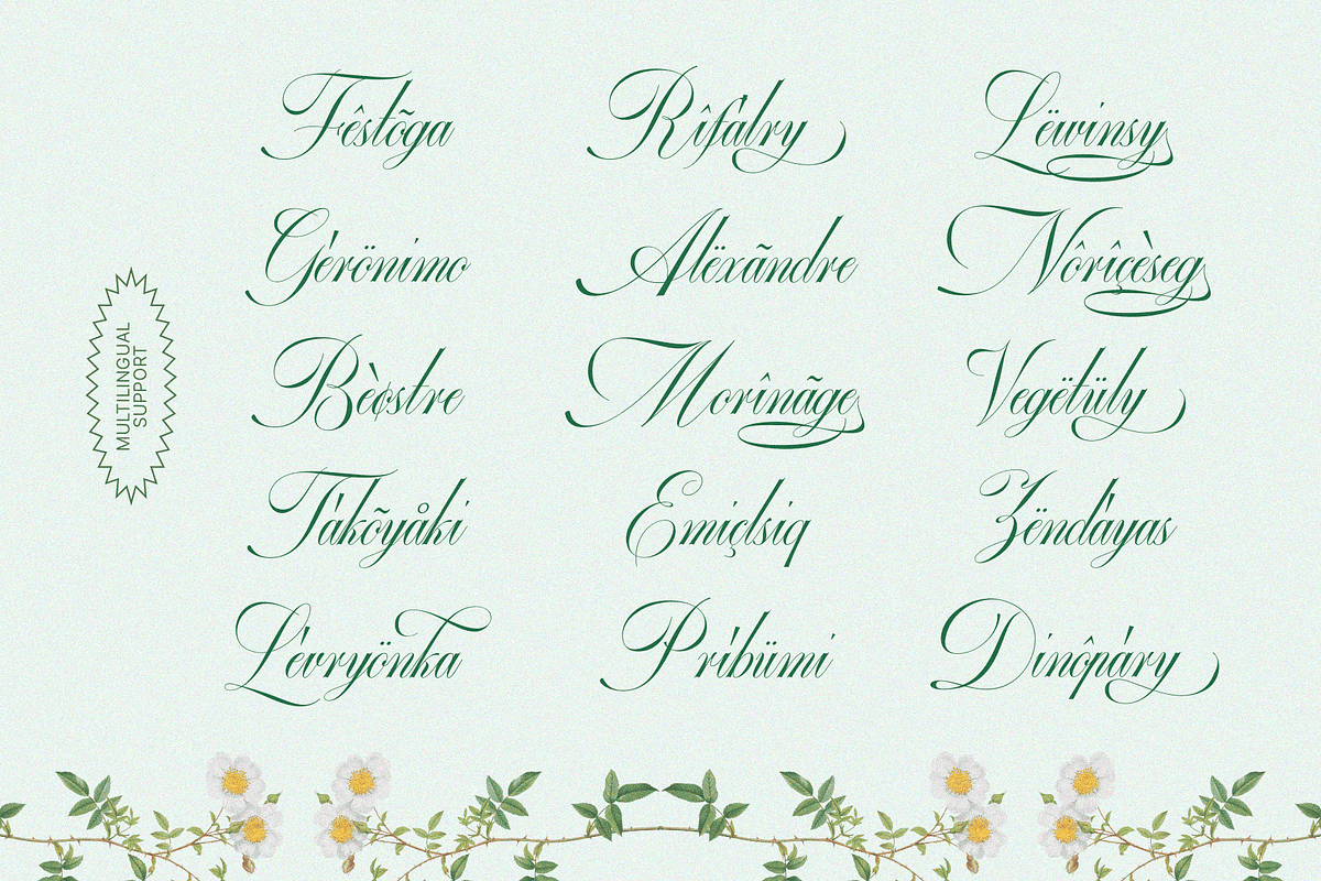 GEFUHATPIN — Elegant Calligraphy, a Script Font by Enxyclo Studio (Photo 16 of 23)