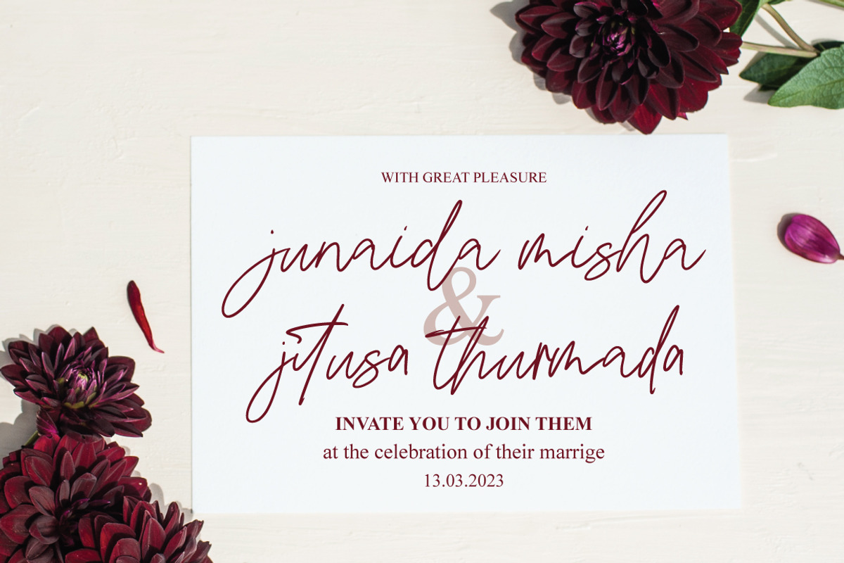 Bathire - Handwritten Signature, a Handwritten Font by tebaltipislab (Photo 8 of 9)