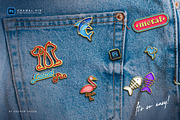 Enamel Pin Photoshop Action, an Action Add-On by Andrew Skoch Design (Thumbnail 5 of 8)