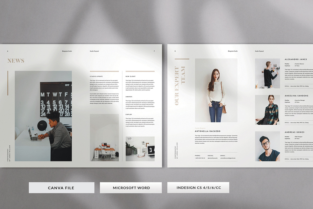 Proposal, a Brochure Template by Occy Design (Photo 4 of 10)