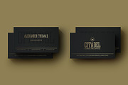Elegant Gold Business Card, a Business Card Template by Marvel (Thumbnail 2 of 5)
